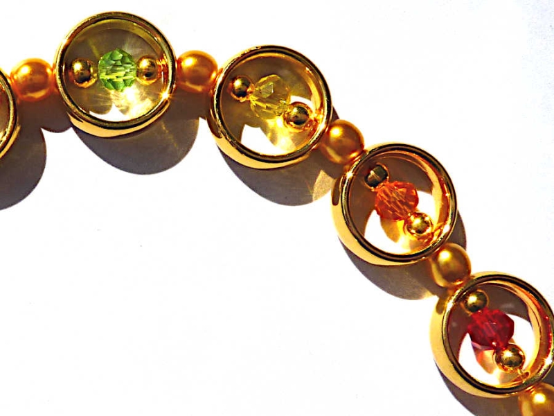 Laxmi Lakshmi indische Göttin Sonnenfänger Suncatcher mit Regenbogenkristall  56cm